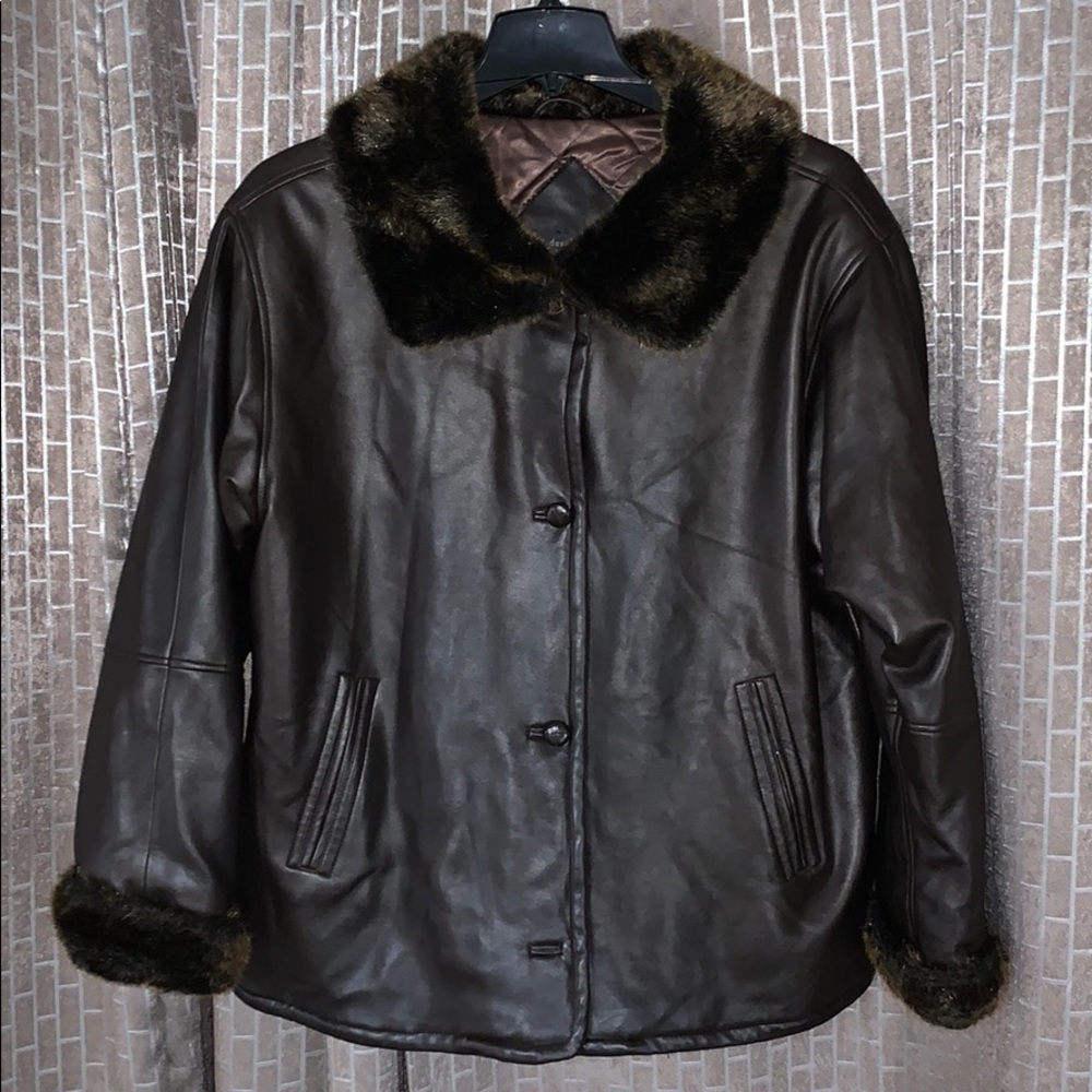 Lane Bryant faux Leather